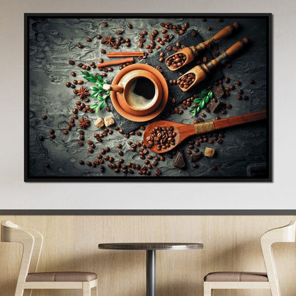 Coffee Aficionado Canvas Wall Art