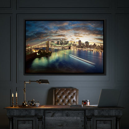 Amazing New York Cityscape Canvas Wall Art