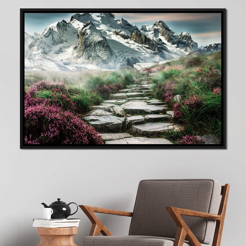 Cobble Road Canvas Wall Art
