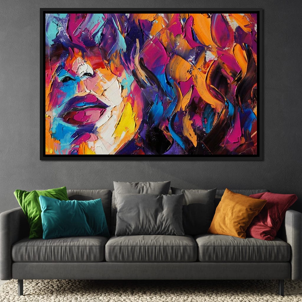 Miss Louise v1 Canvas Wall Art