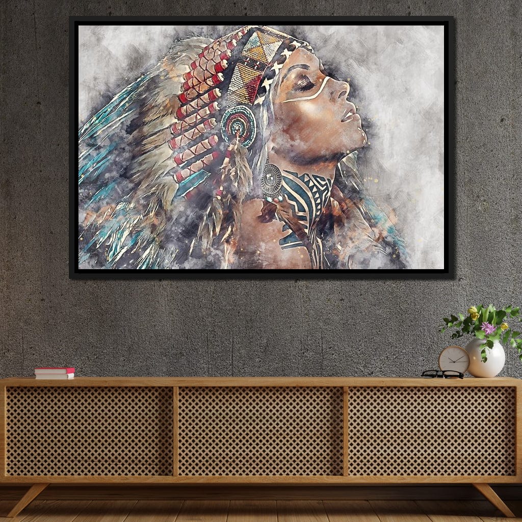 Squaw - Mateo Canvas Wall Art