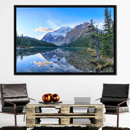 Edith Lake Canvas Wall Art