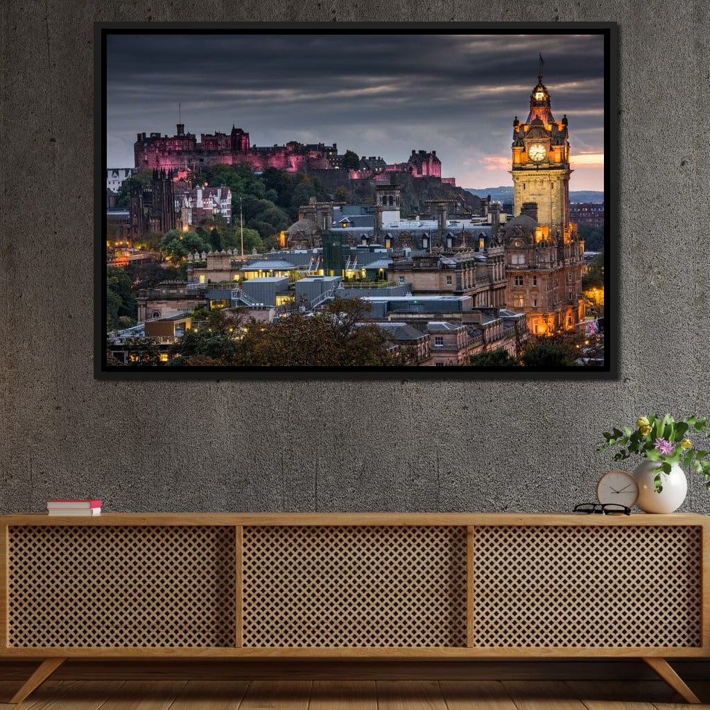 Edinburgh Castle Canvas Wall Art