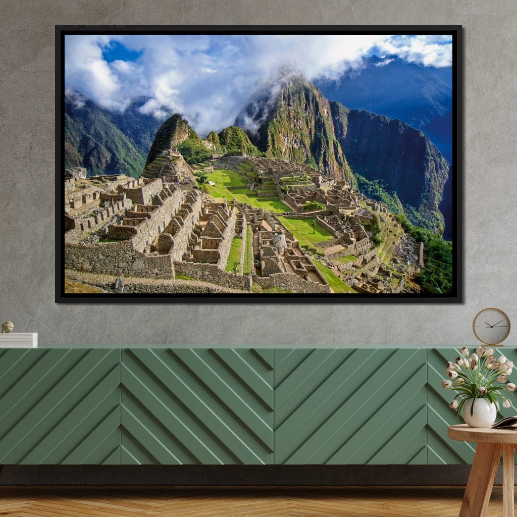 Machu Picchu Canvas Wall Art