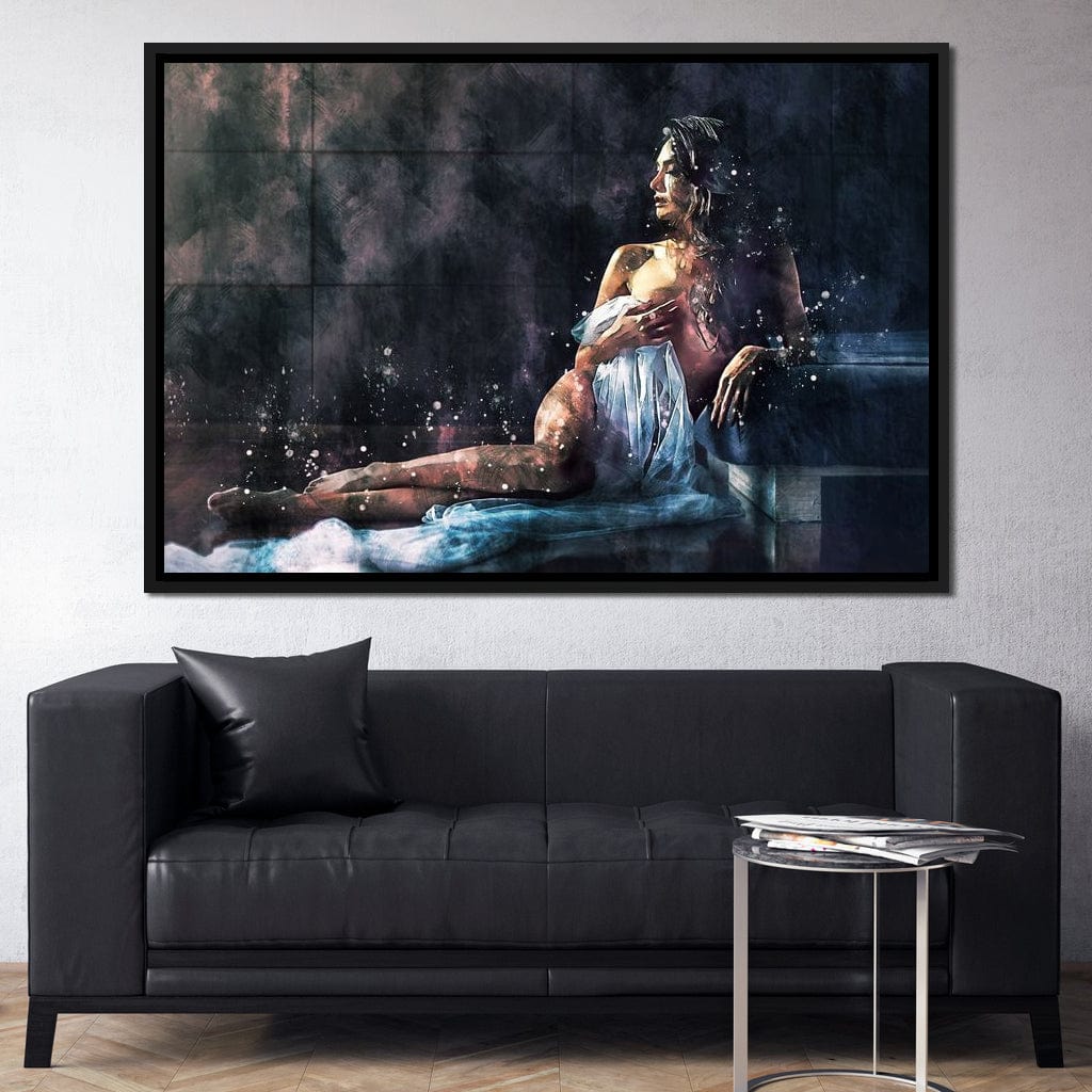 Beautiful Woman - Mateo Canvas Wall Art