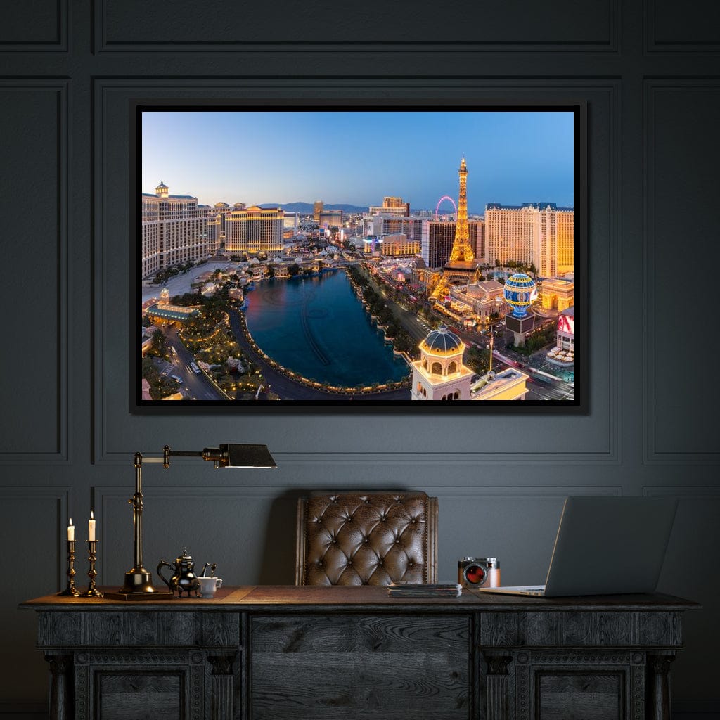 Las Vegas Skyline Canvas Wall Art