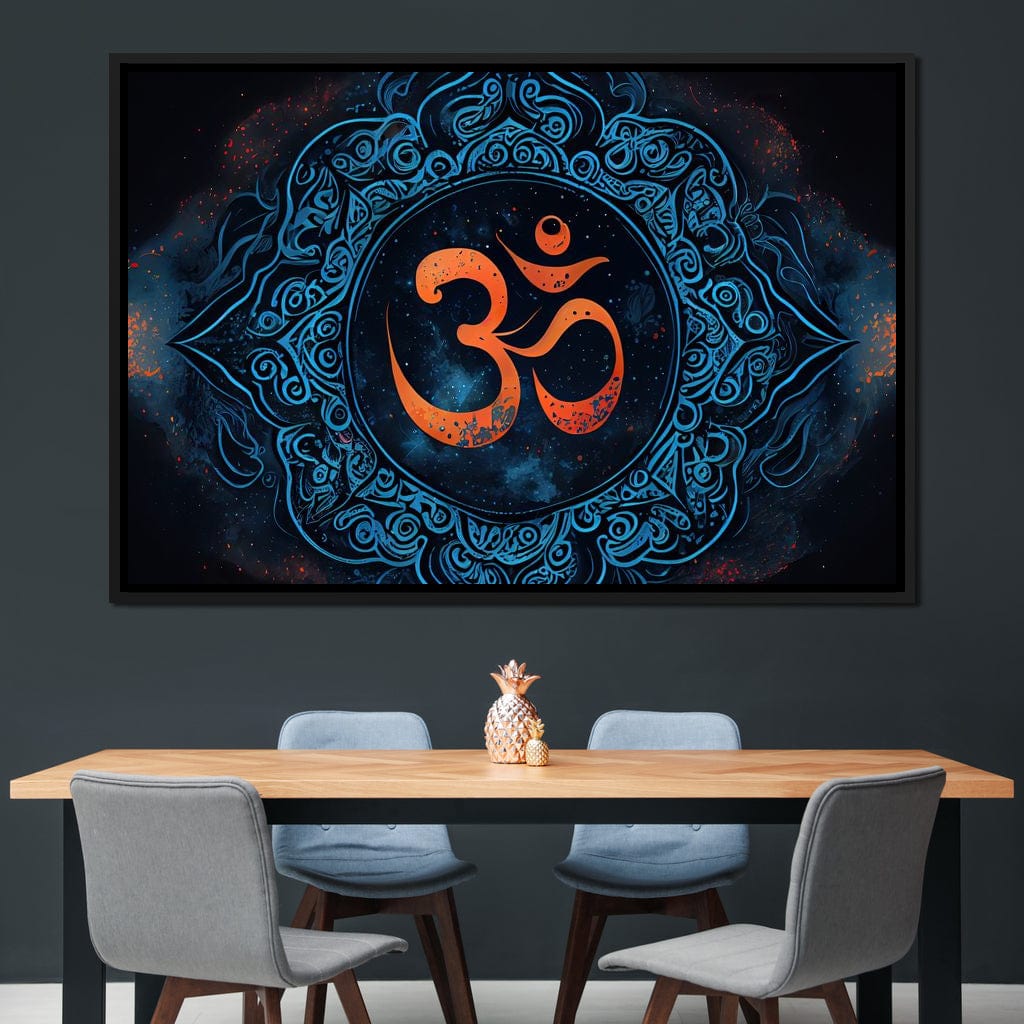 Om Mantra Canvas Wall Art