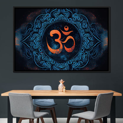 Om Mantra Canvas Wall Art