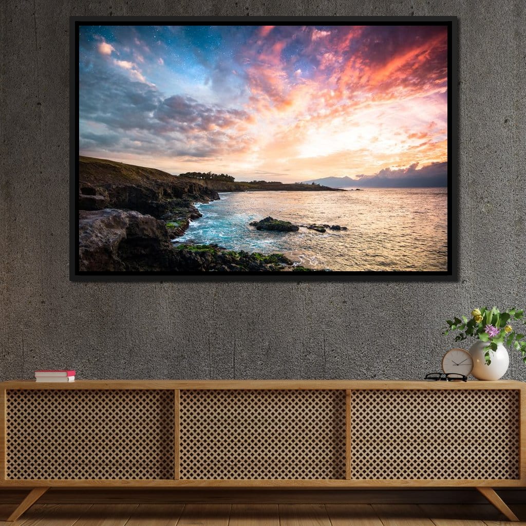 Night and Day Canvas Wall Art