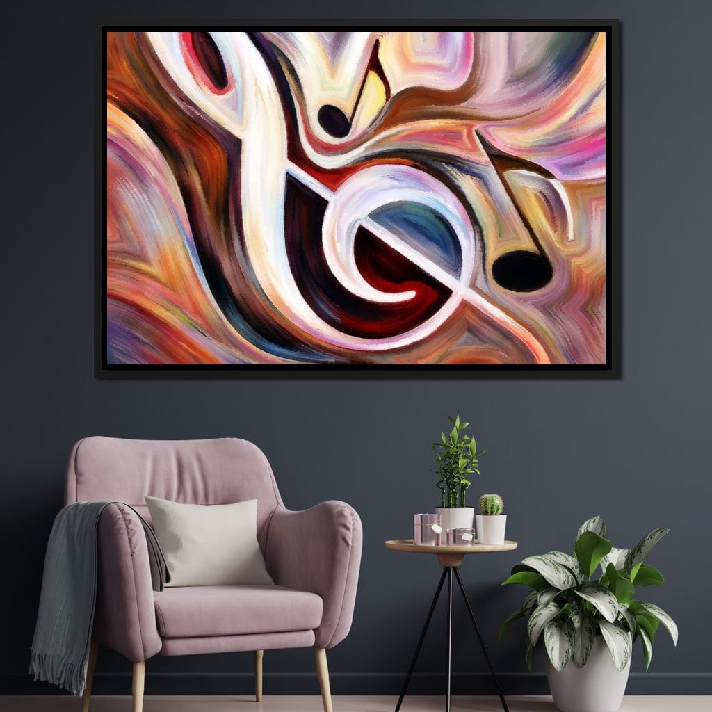 High Note Canvas Wall Art