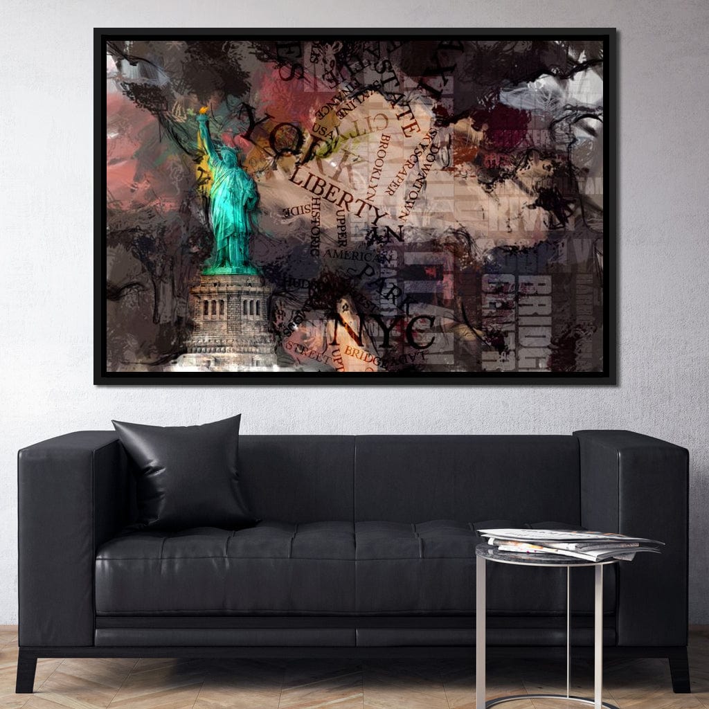 The Statue of Liberty Canvas Wall Art