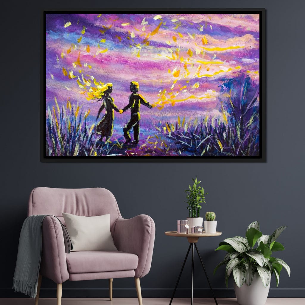 Love Fairy Tale Canvas Wall Art