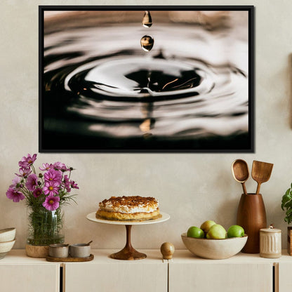 Drop Canvas Wall Art