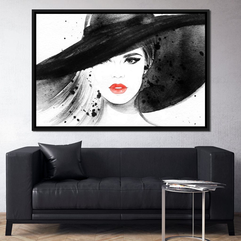 Fashion Icon Canvas Wall Art