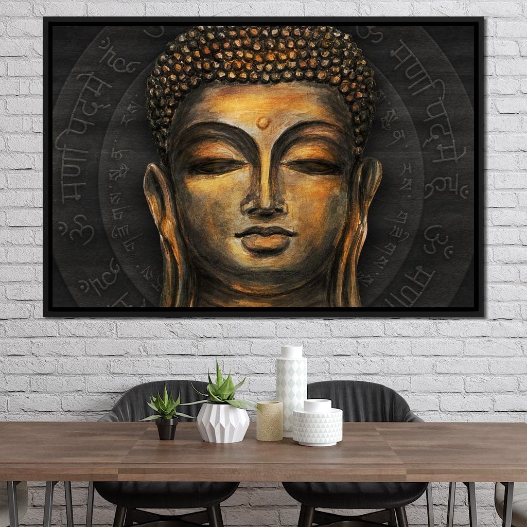 Traditional Buddha Canvas Wall Art