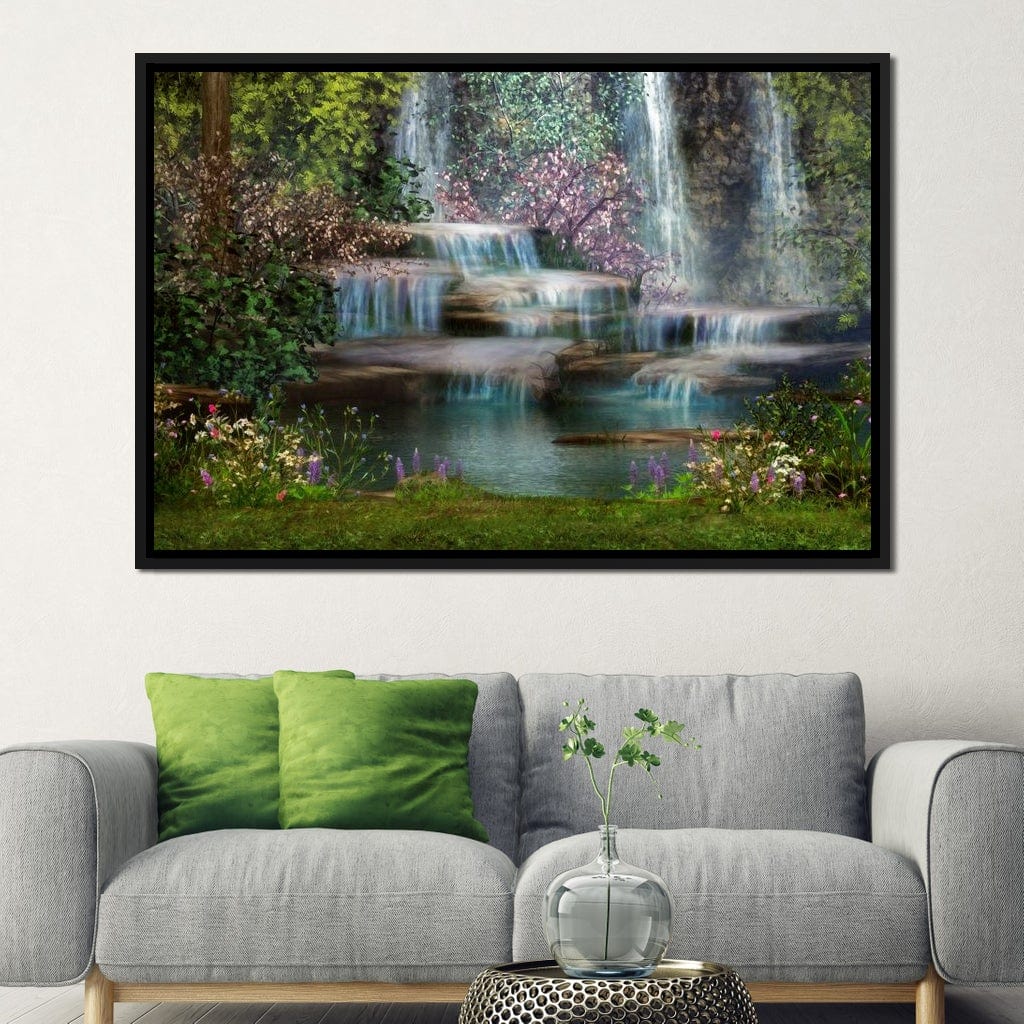 Fairy Cascade Canvas Wall Art