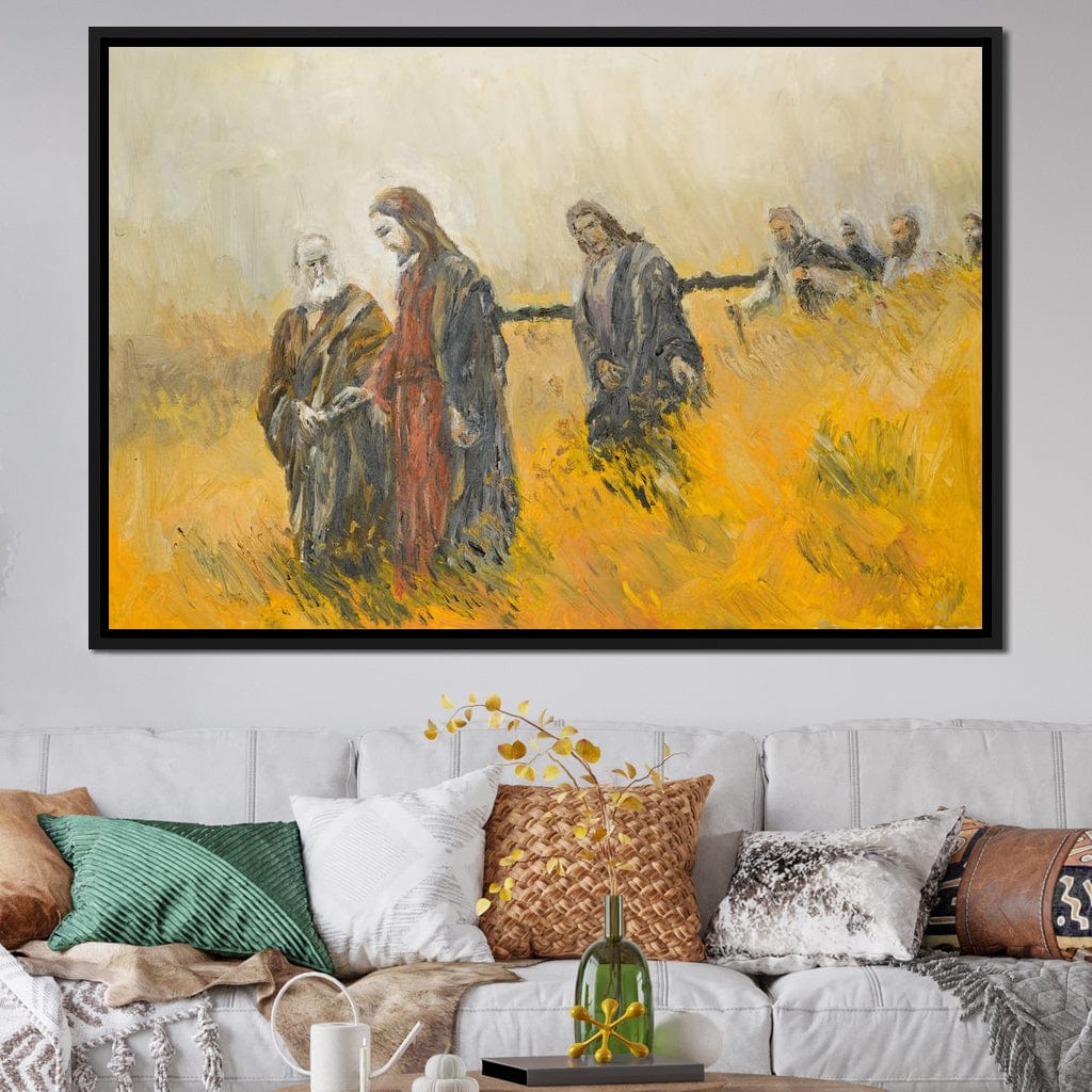 Religious Scene Canvas Wall Art