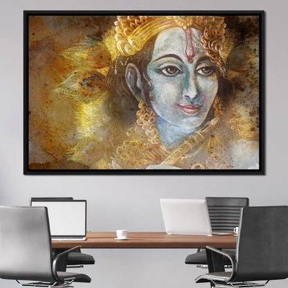 Krishna Canvas Wall Art
