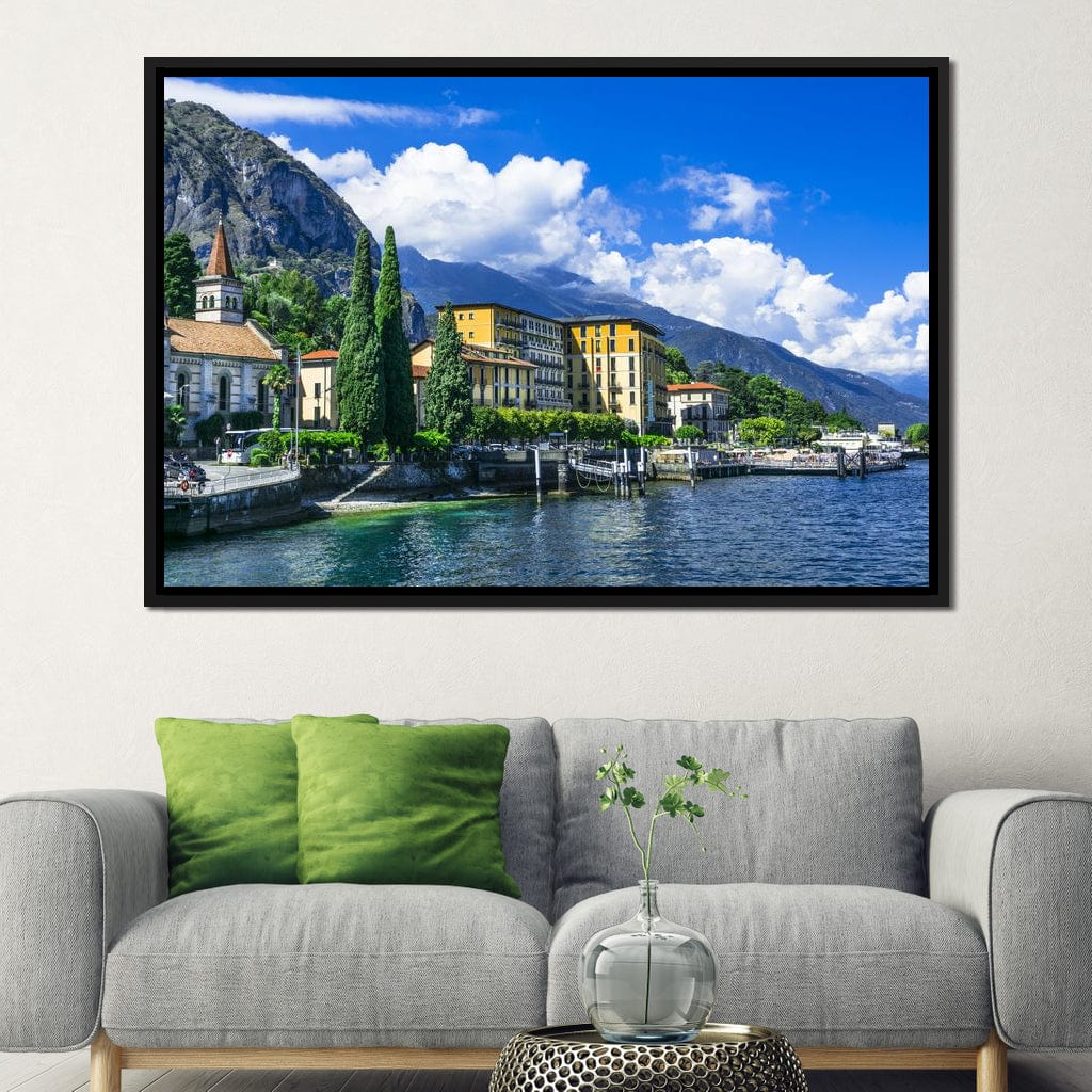 Lago di Como Italy Canvas Wall Art