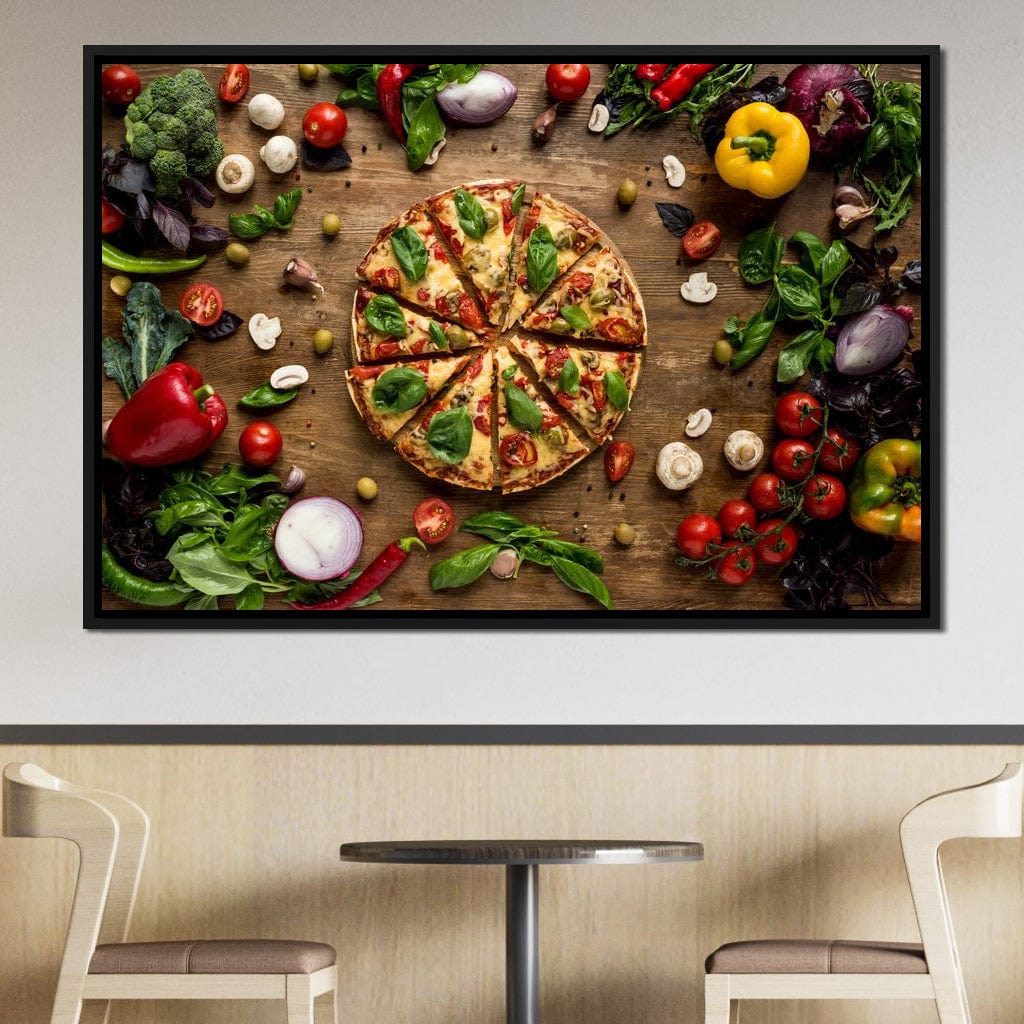 Pizza Night Canvas Wall Art