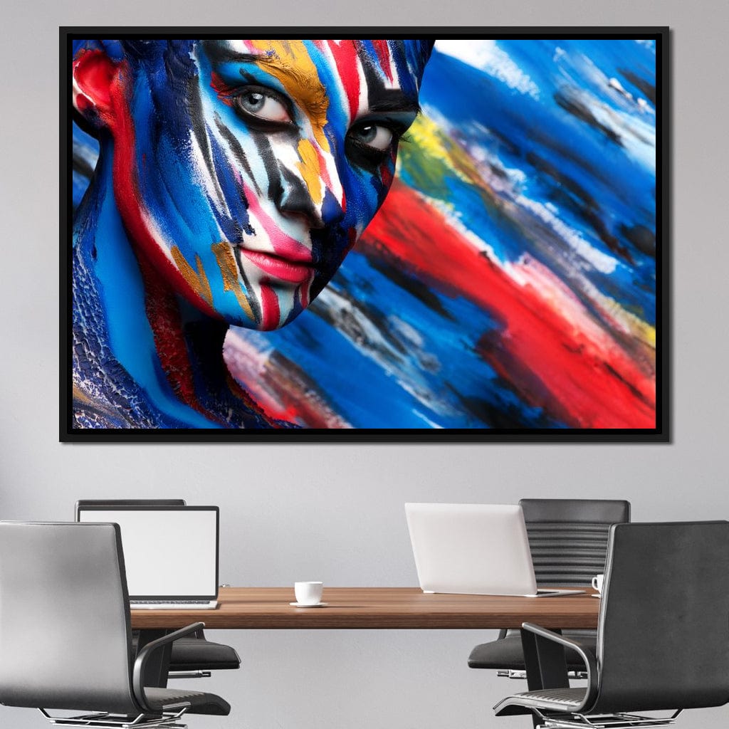 Body Art Canvas Wall Art