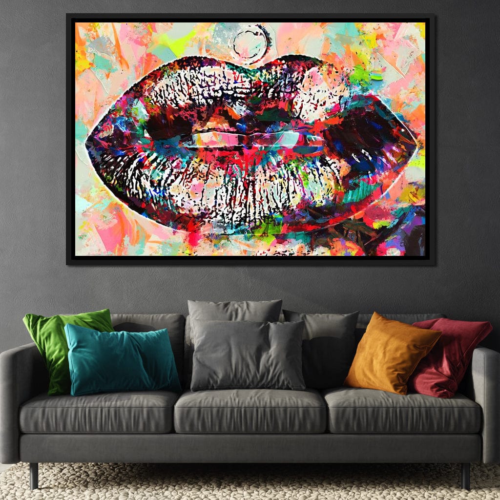 Kiss Pop Art 2 - Mateo Canvas Wall Art