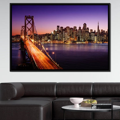 Bay Bridge Canvas Wall Art