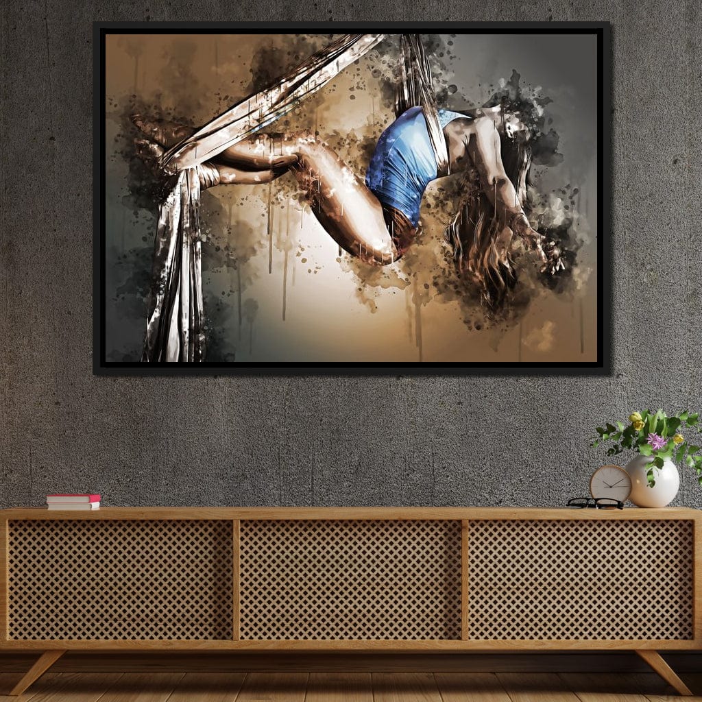 Acrobat Elegance Canvas Wall Art