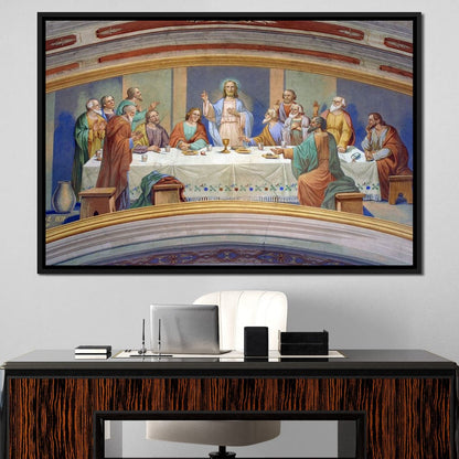 Last Supper Fresco Canvas Wall Art