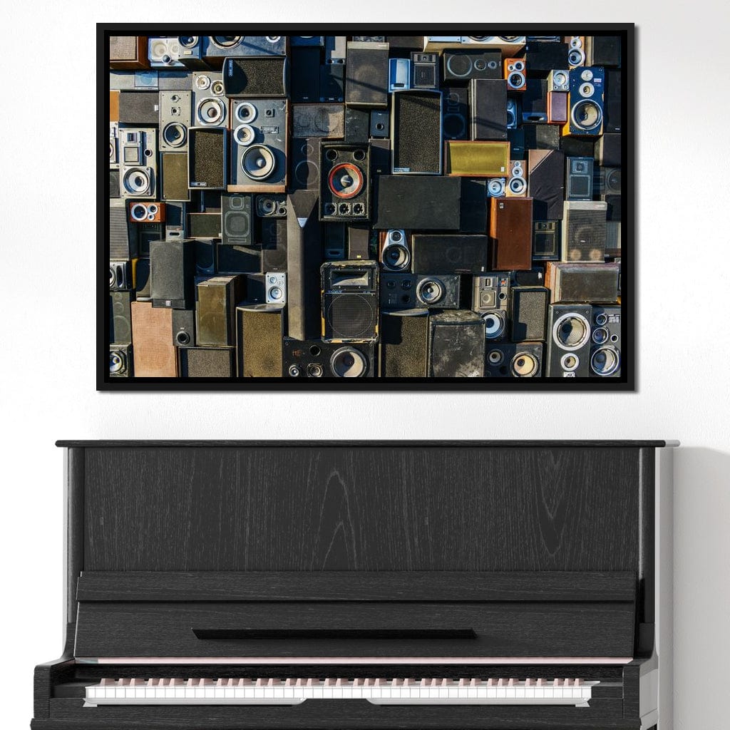 Speakers Wall Canvas Wall Art