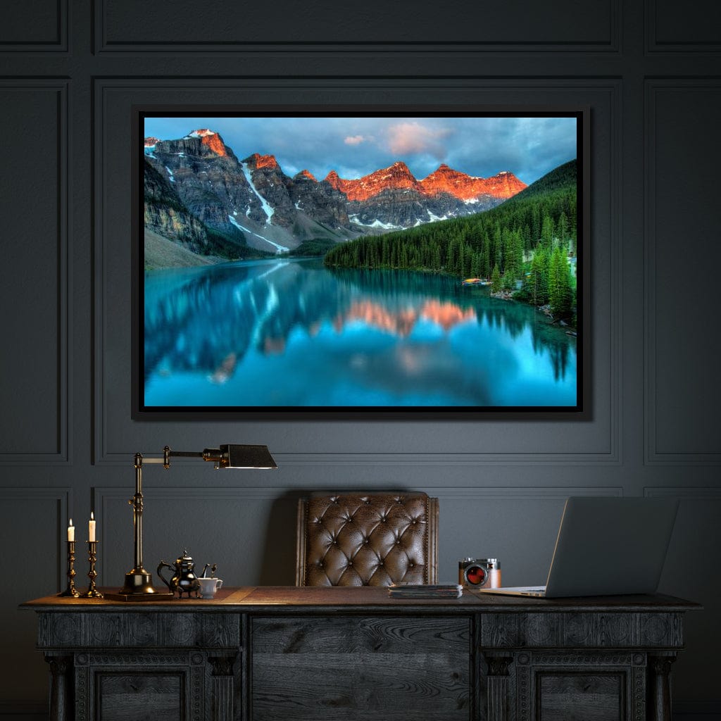 Moraine Lake Canvas Wall Art