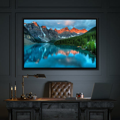 Moraine Lake Canvas Wall Art