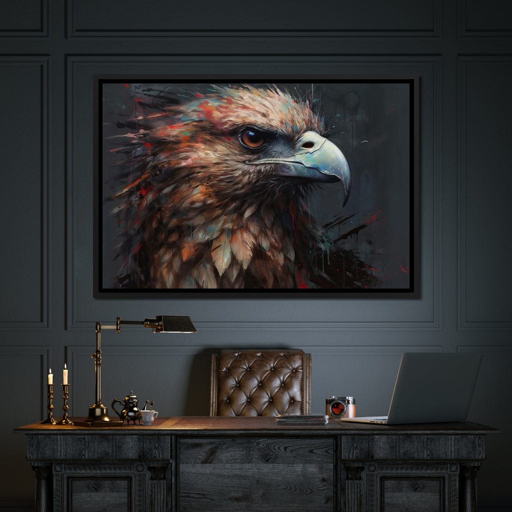 Red-Tailed Hawk Canvas Wall Art