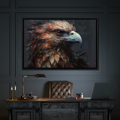Red-Tailed Hawk Canvas Wall Art