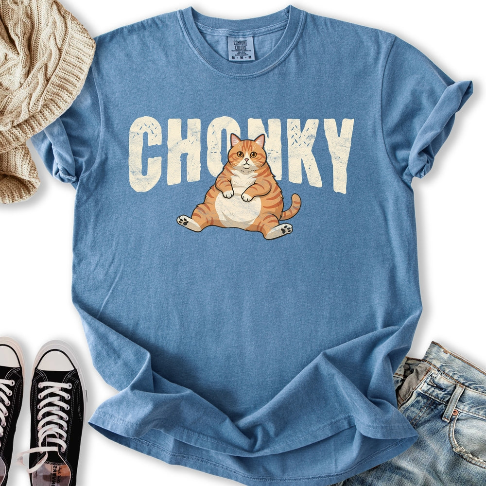 Chonky Orange Cat Relaxed Tee