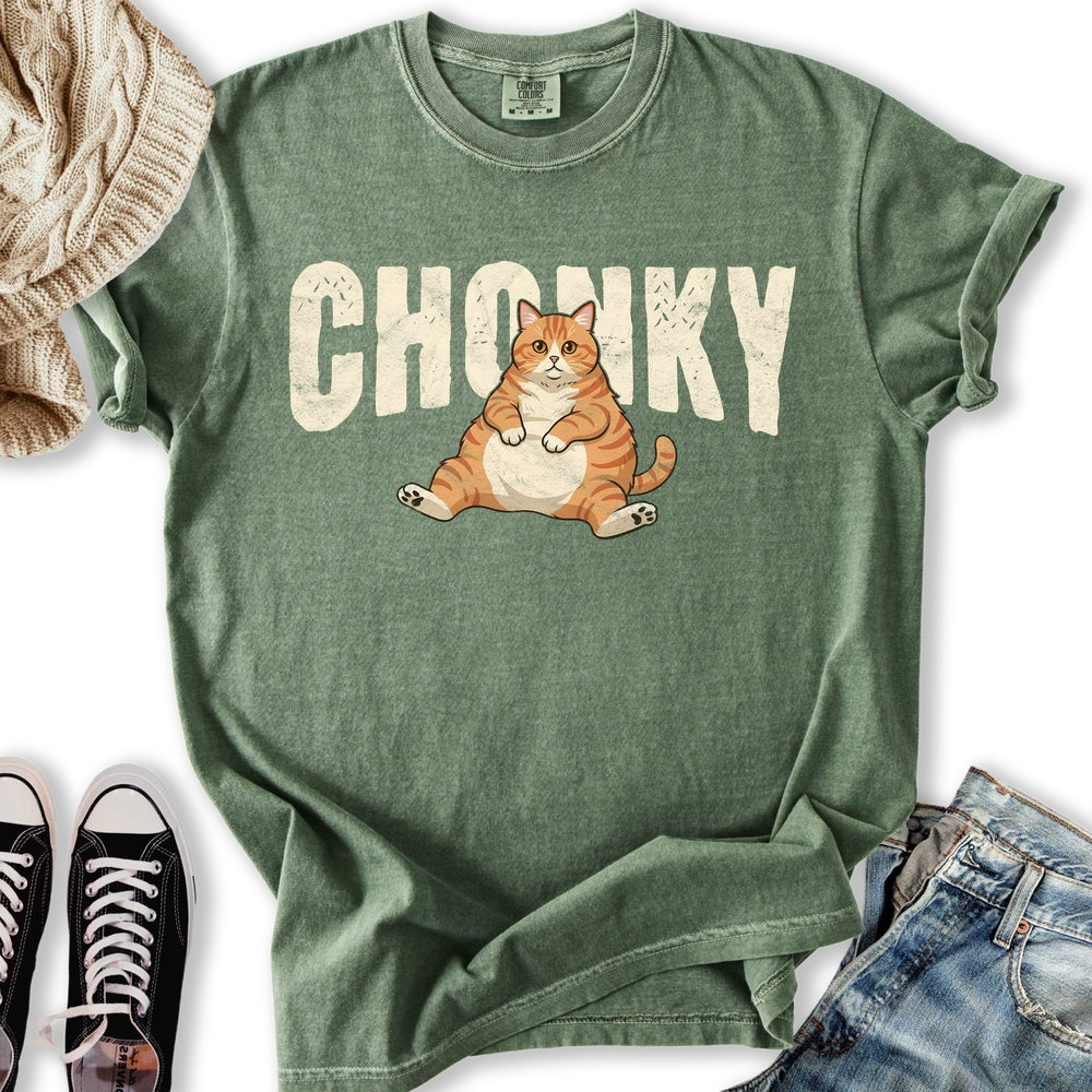 Chonky Orange Cat Relaxed Tee
