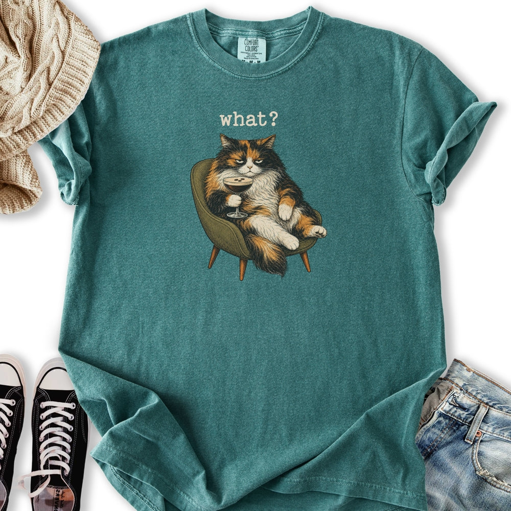 Grumpy Calico Cat Relaxed Tee