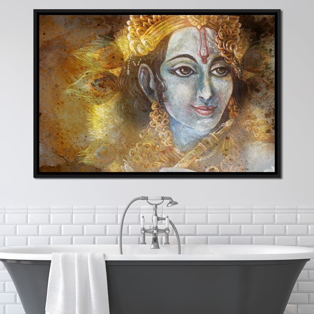 Krishna Canvas Wall Art