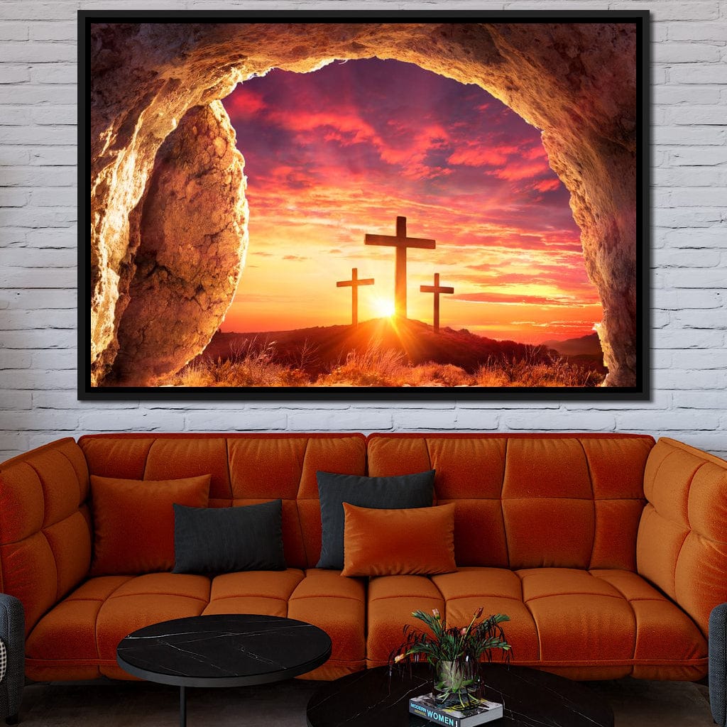 Ressurection Canvas Wall Art