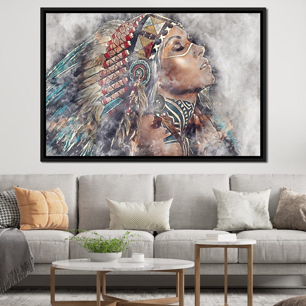Squaw - Mateo Canvas Wall Art