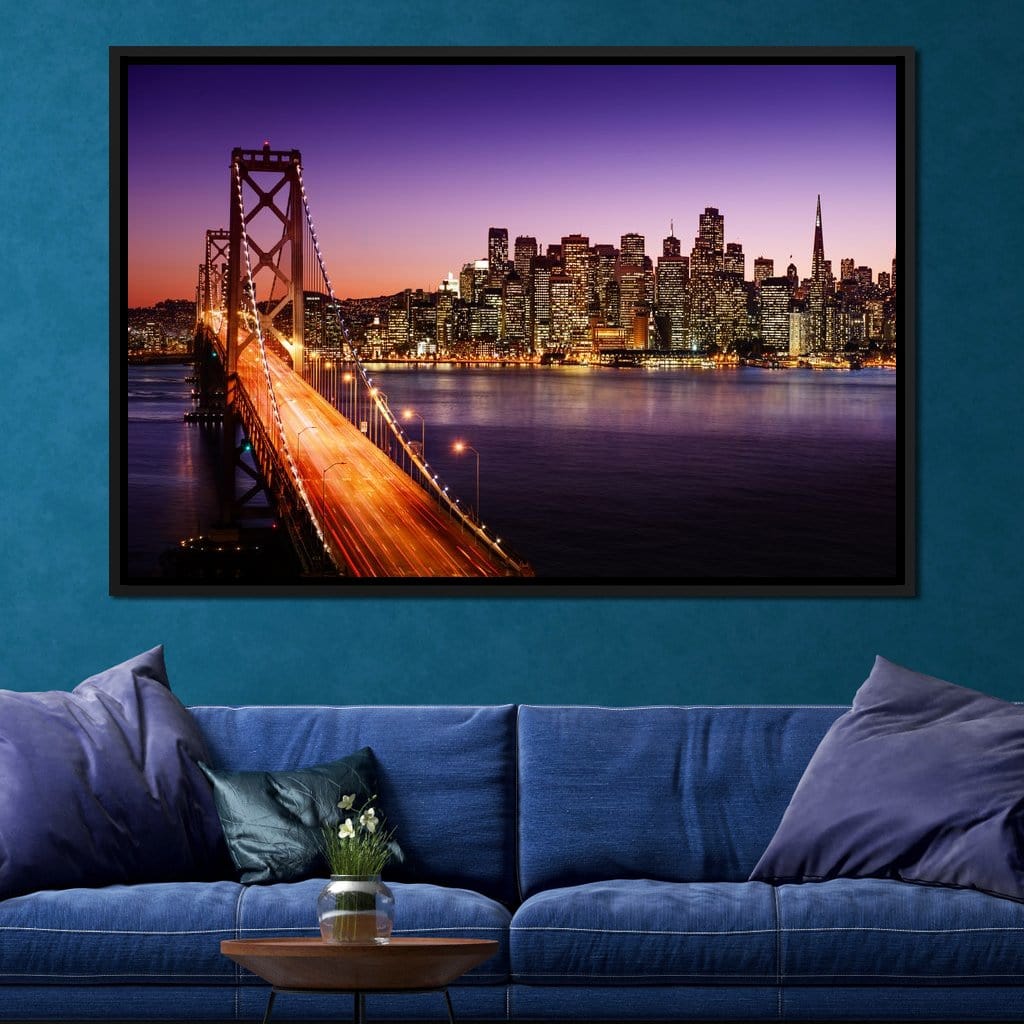 Bay Bridge Canvas Wall Art