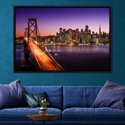 Bay Bridge Canvas Wall Art