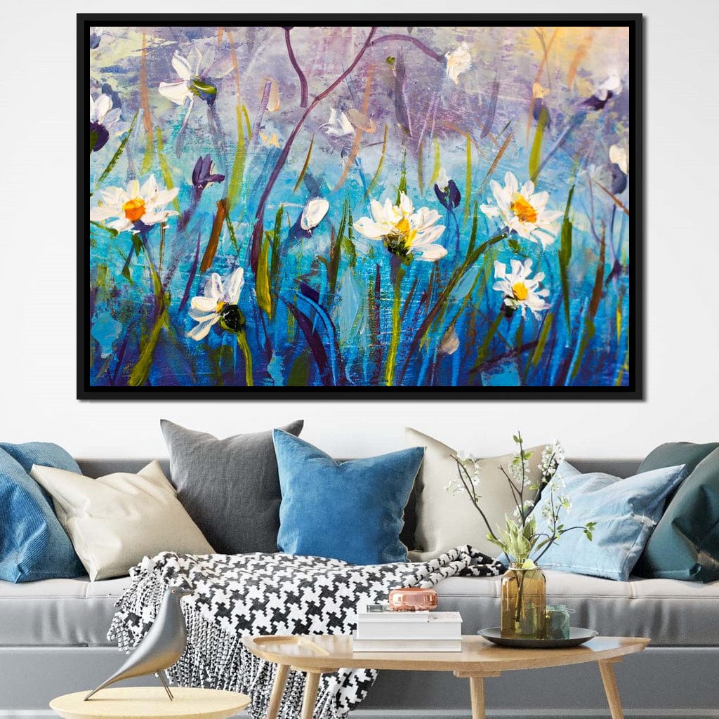 Wild Flowers Canvas Wall Art