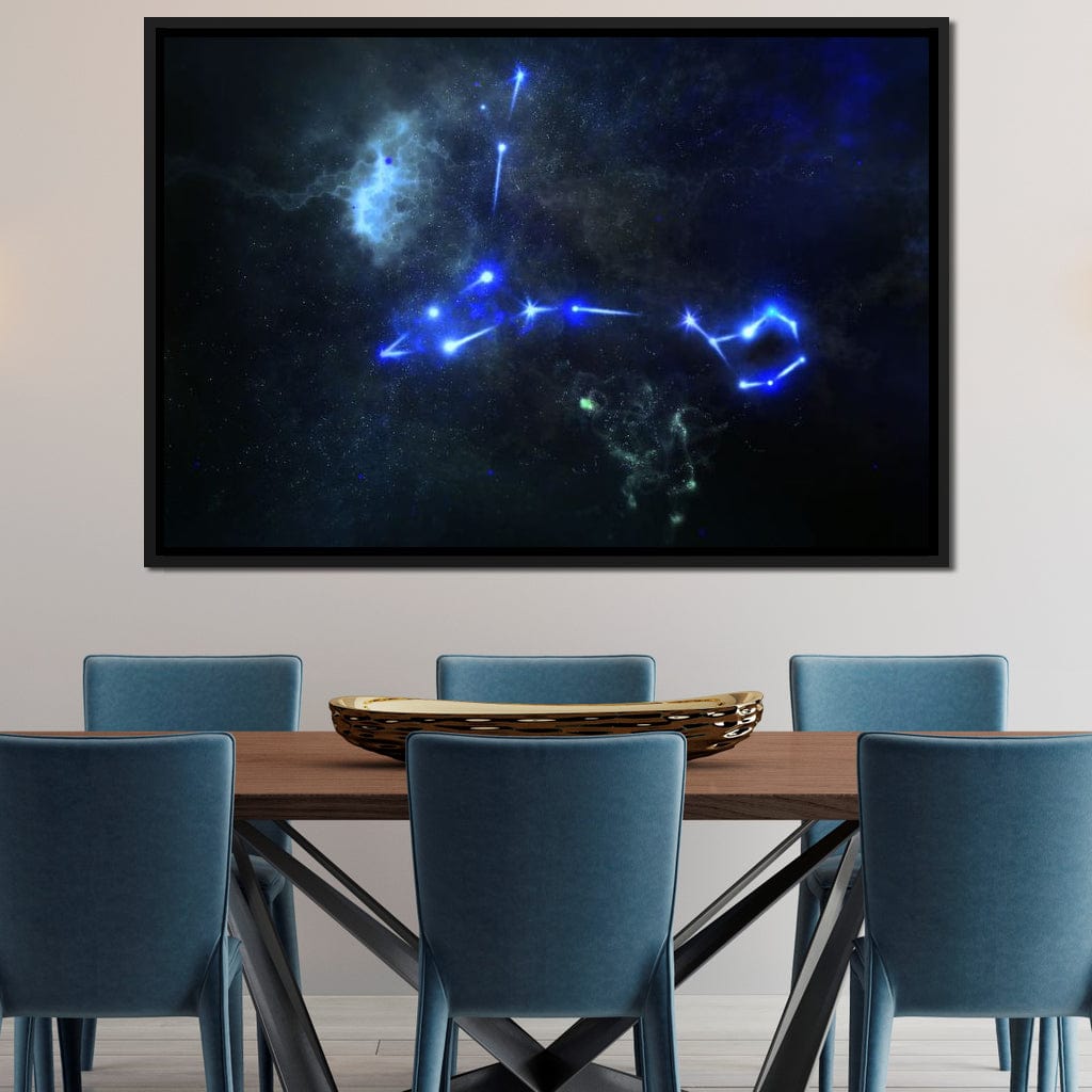 Pisces Canvas Wall Art
