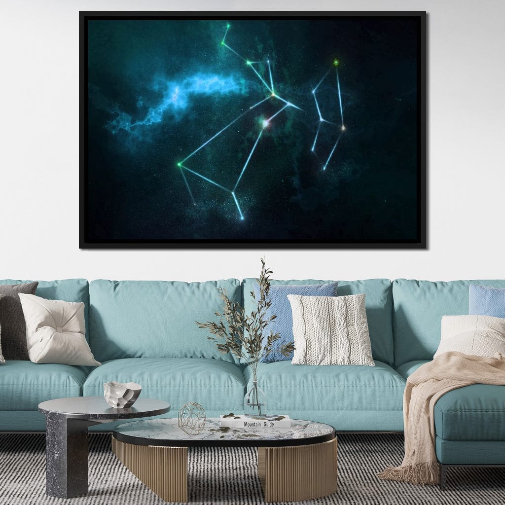 Sagittarius Canvas Wall Art