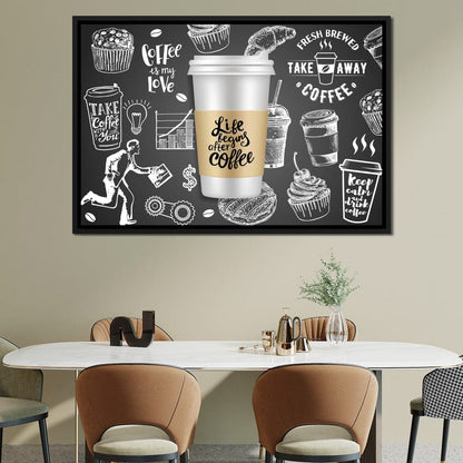 Essential Coffee Canvas Wall Art
