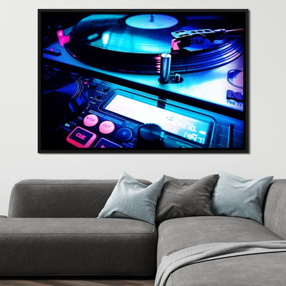 Long Live Vinyl Canvas Wall Art