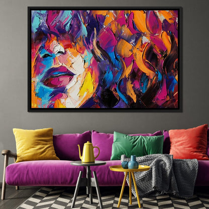 Miss Louise v1 Canvas Wall Art