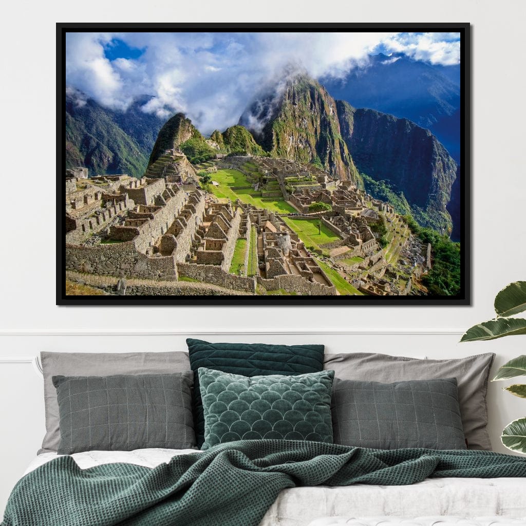 Machu Picchu Canvas Wall Art