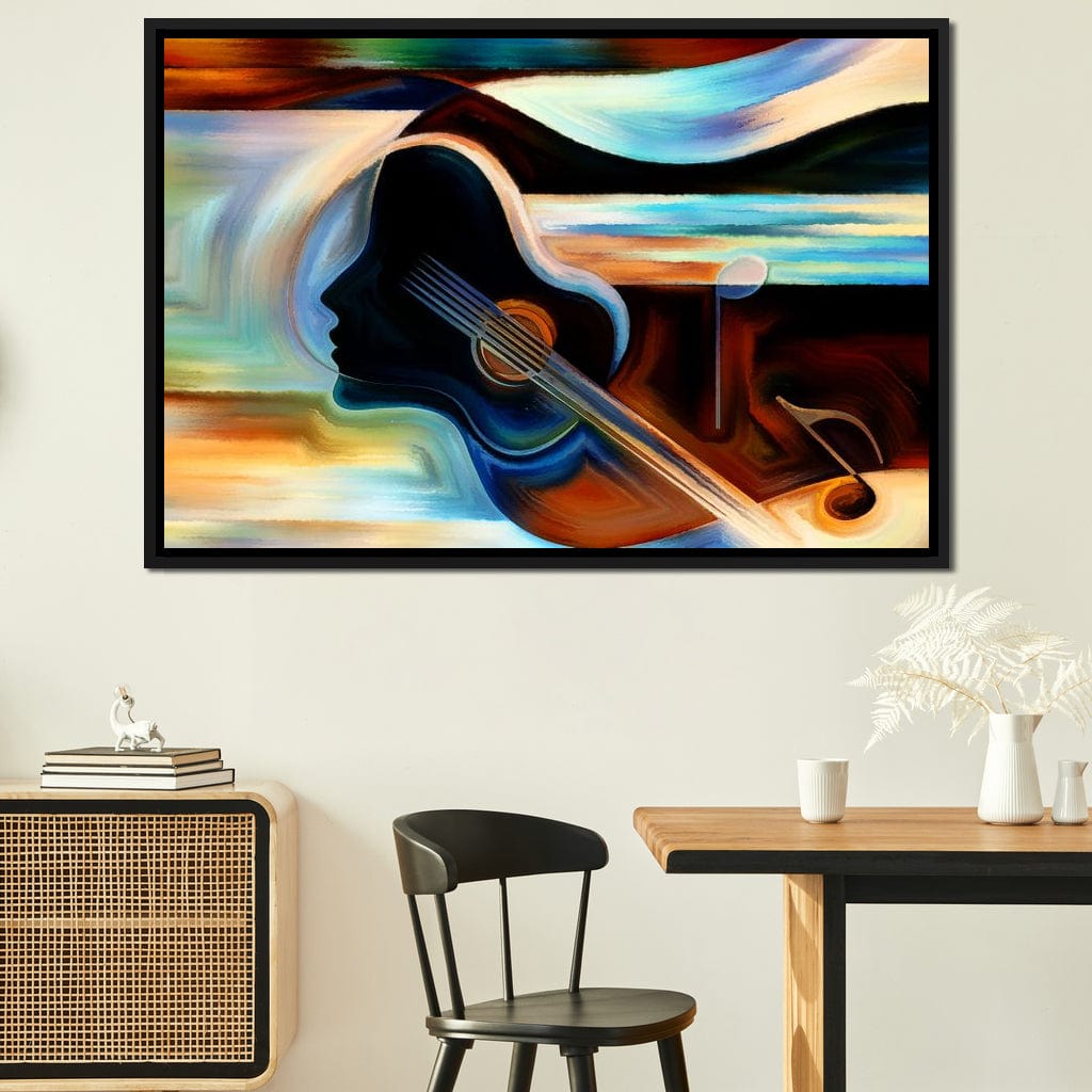 Musical Mind Canvas Wall Art